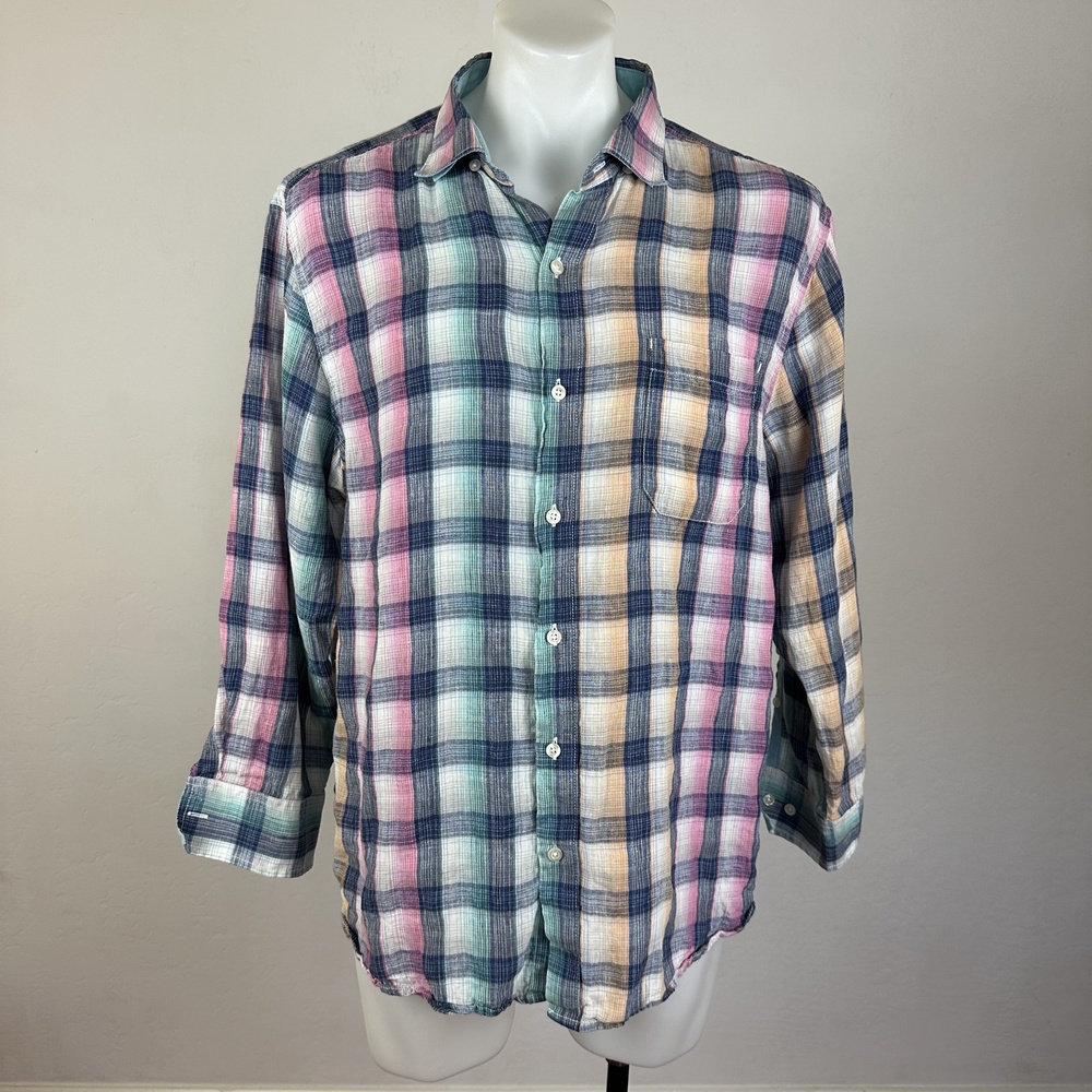 Tommy Bahama 100% Linen Every-Color Shirt Size Large